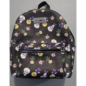 Hunter x Hunter Chibi Mini Backpack 10x8x4 Anime Print Bag Officially Licensed